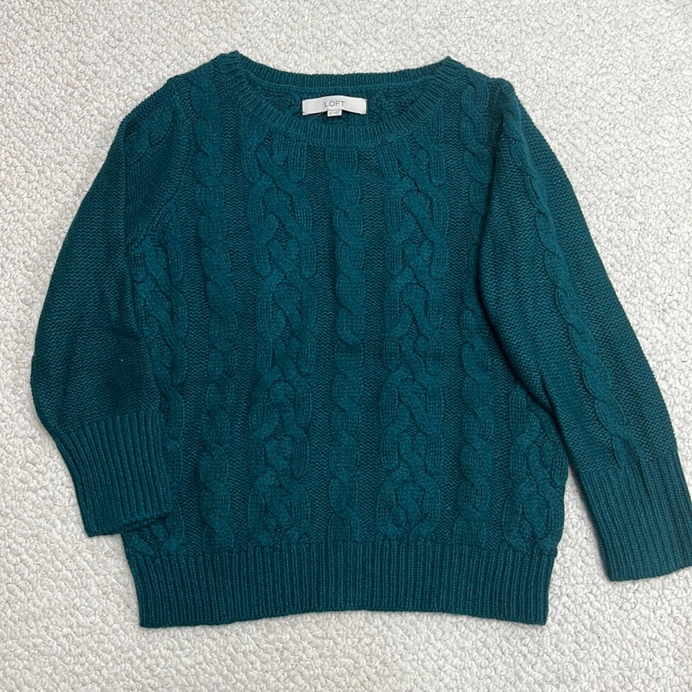 Loft cable knit sweater - Picture 1 of 3